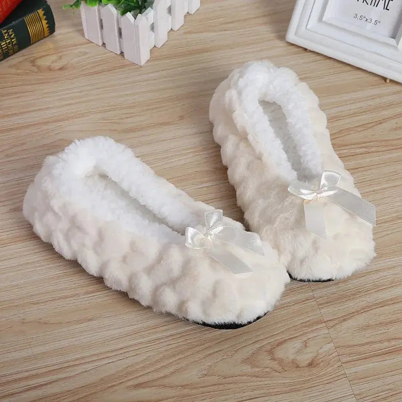 Chaussons femme à nœud - Chaussly