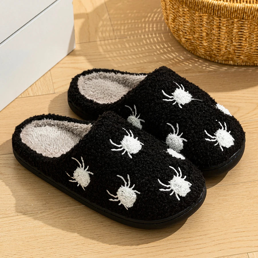 Chaussons Halloween | Araignées - Chaussly