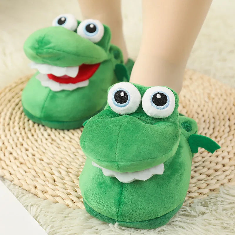 Chaussons rigolo | Crocodile glouton - Chaussly
