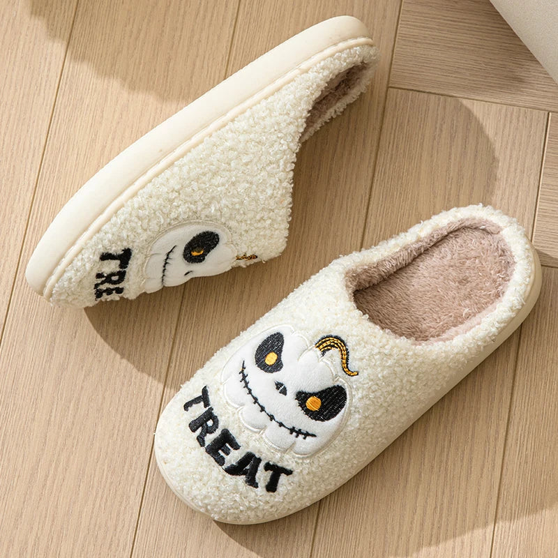 Chaussons mules | Citrouille blanche - Chaussly