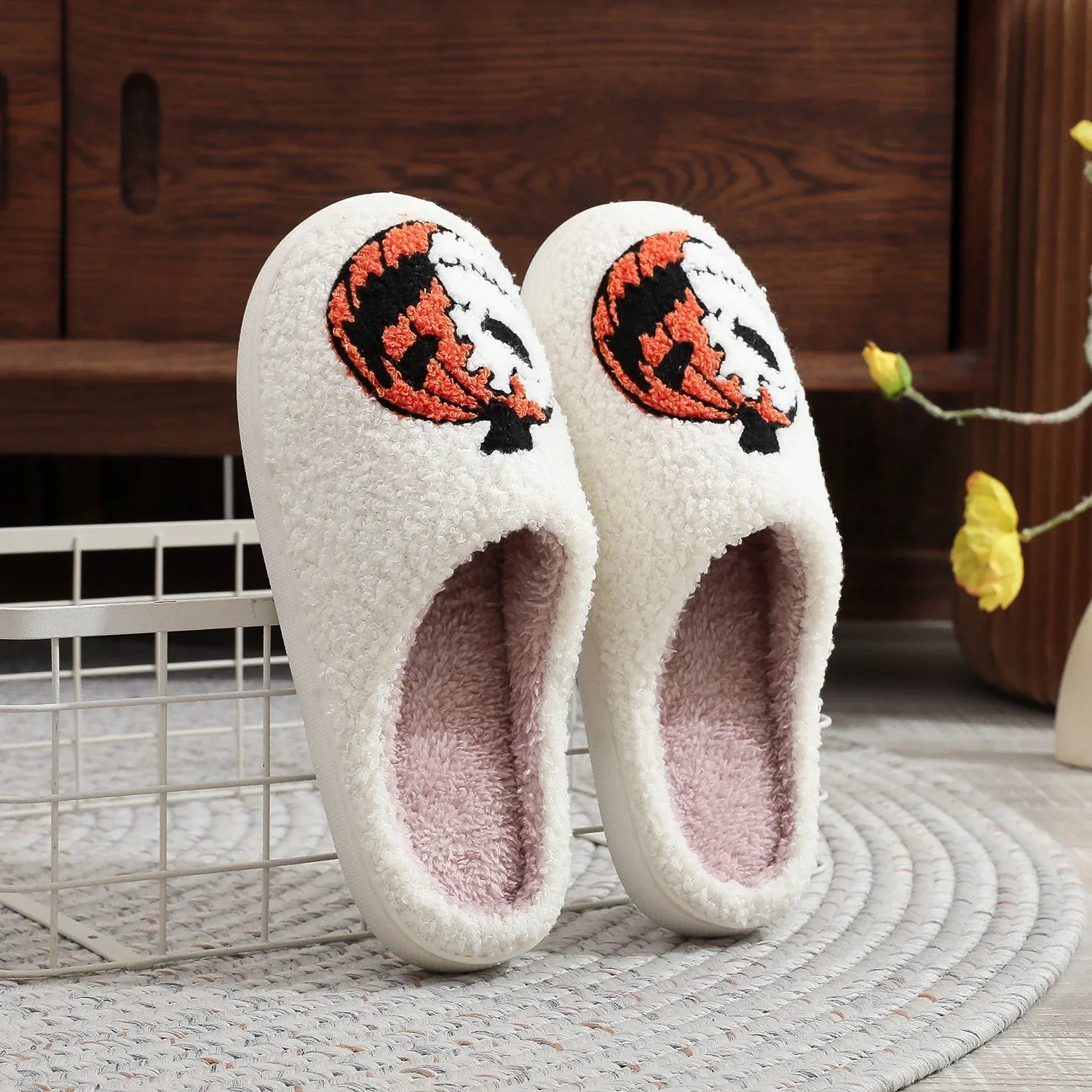 Chaussons Halloween | Citrouille - Chaussly