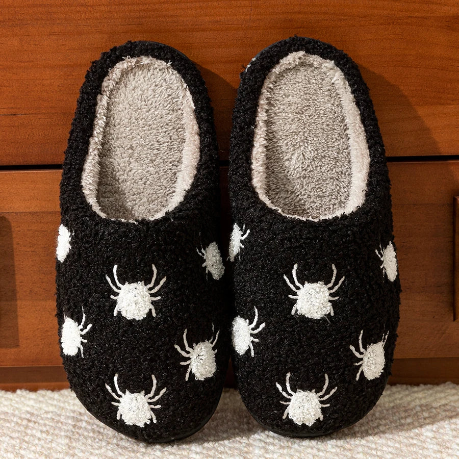 Chaussons Halloween | Araignées - Chaussly