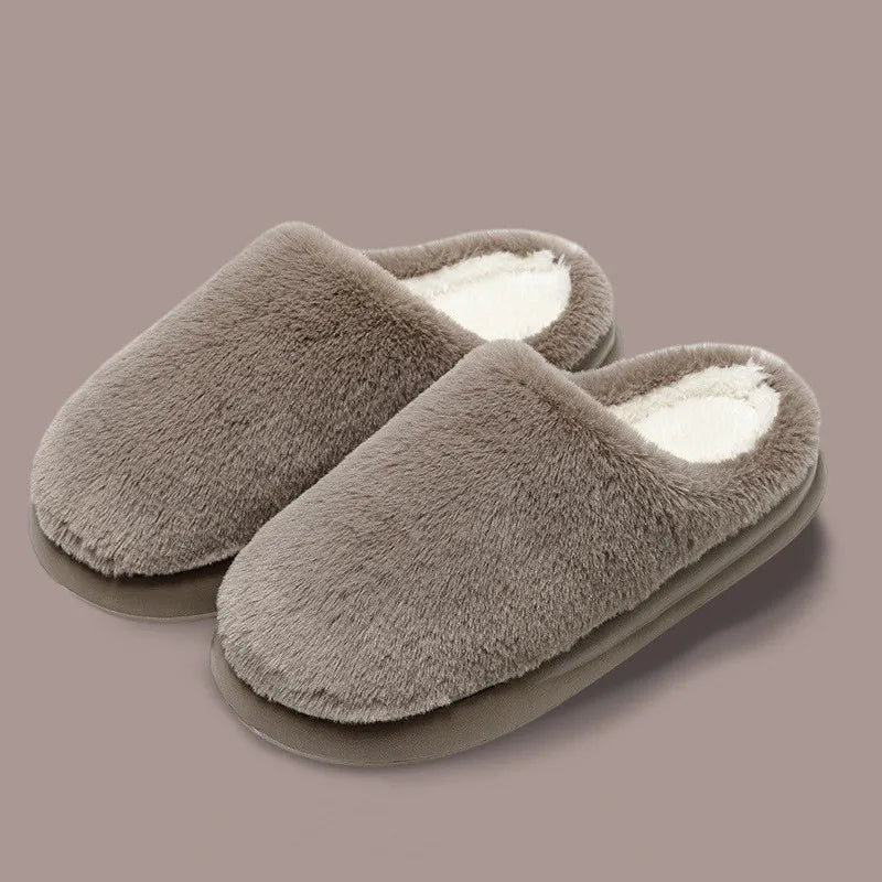 Chaussons en peluche pour homme | Double fourrure