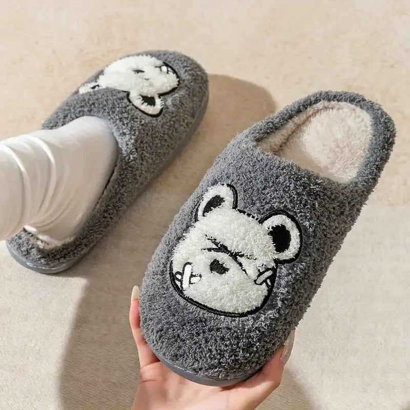 Chaussons mules | Ours vaillant