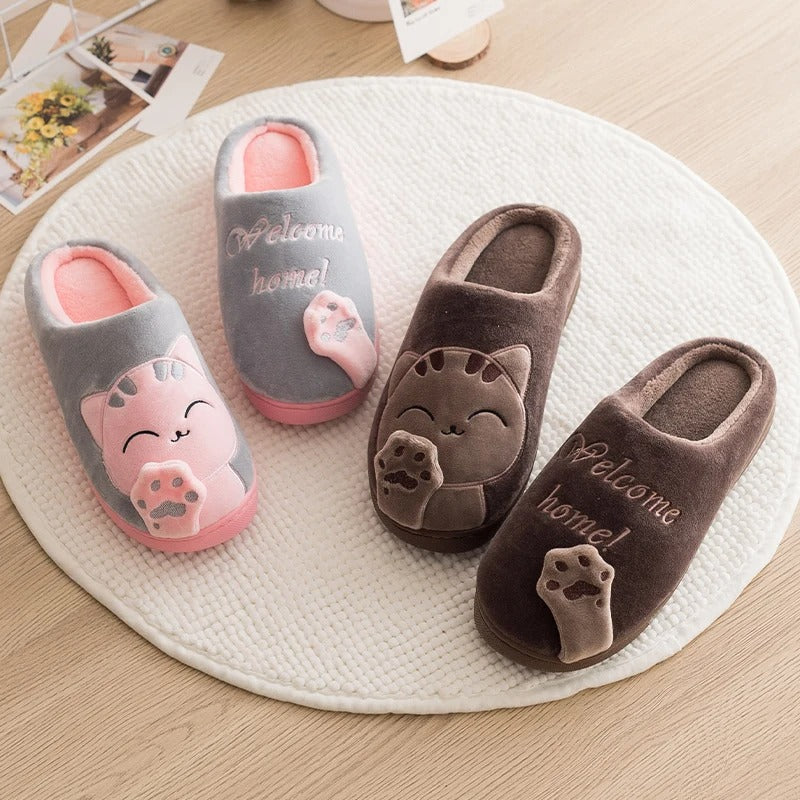 Chaussons femme mules | Chat