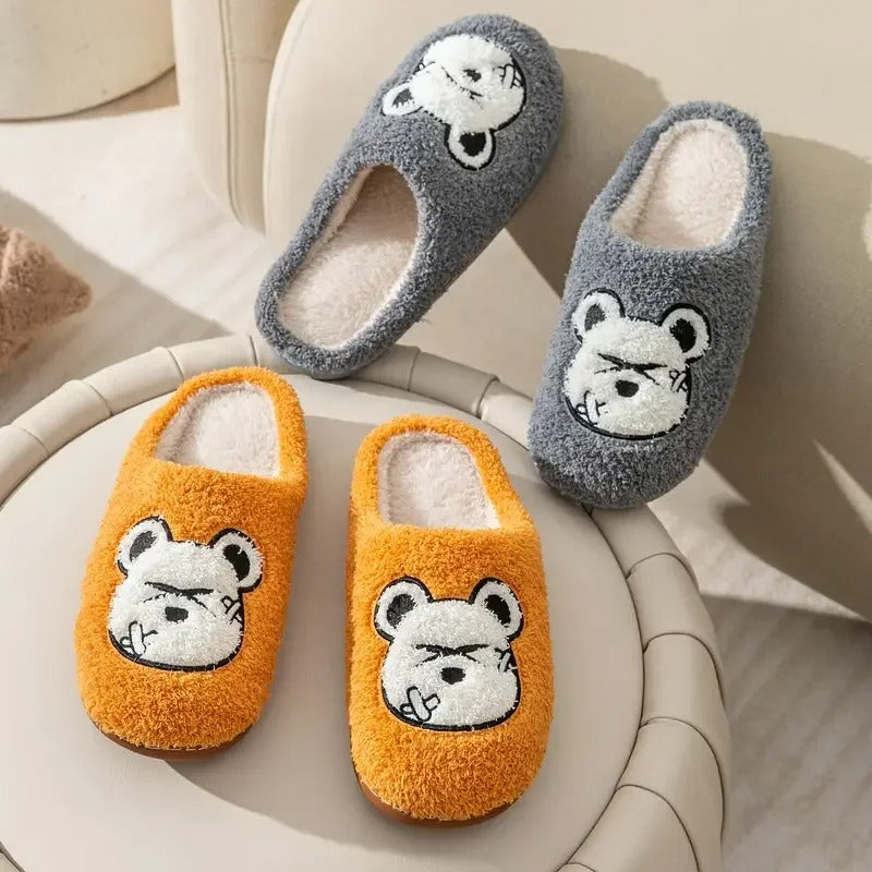 Chaussons mules | Ours vaillant