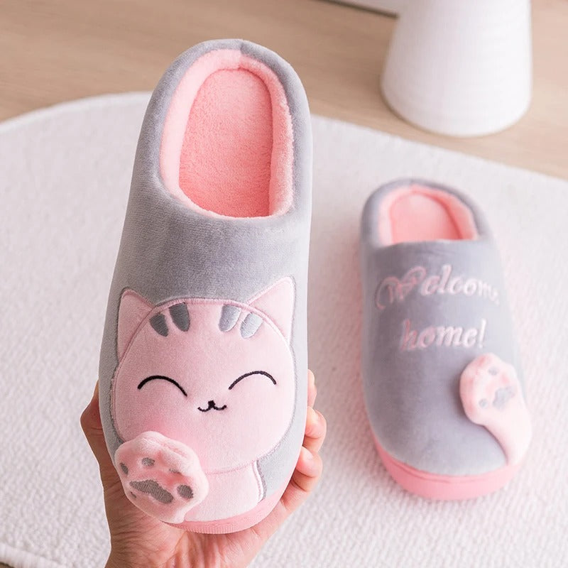 Chaussons femme mules | Chat