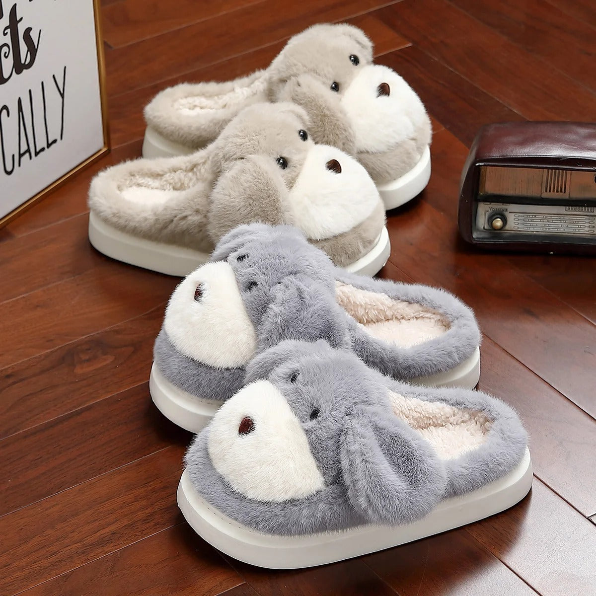 Chaussons animaux pour adultes | Chien