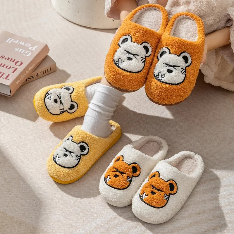 Chaussons mules | Ours vaillant