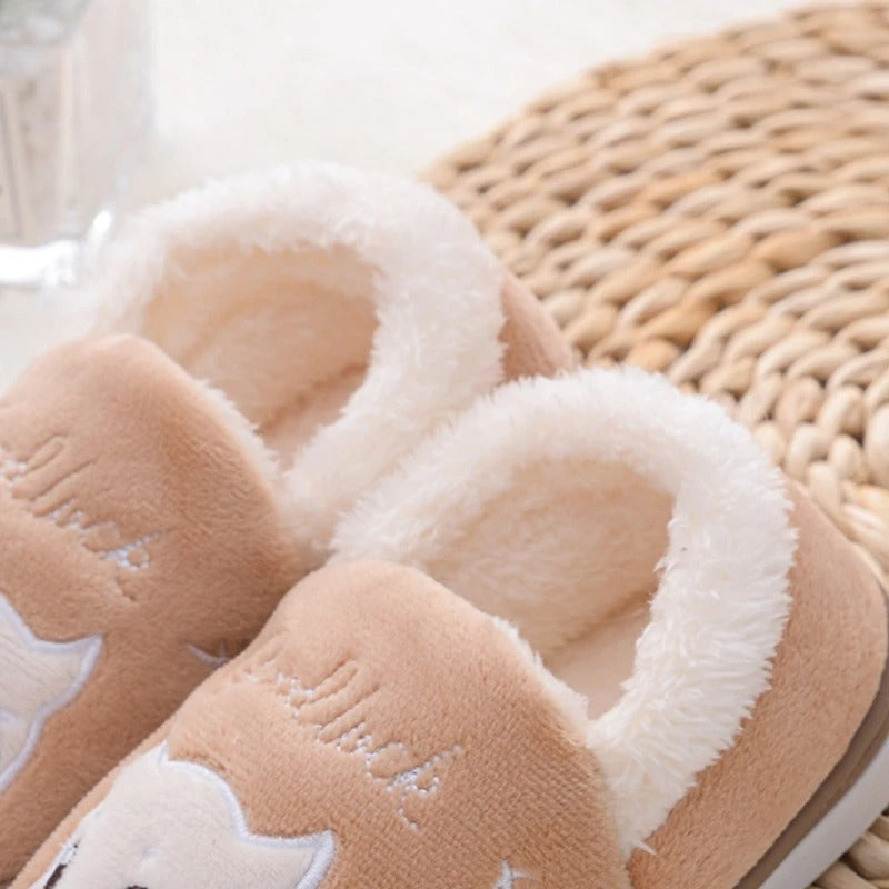 Chaussons charentaises | Ecureuil marron