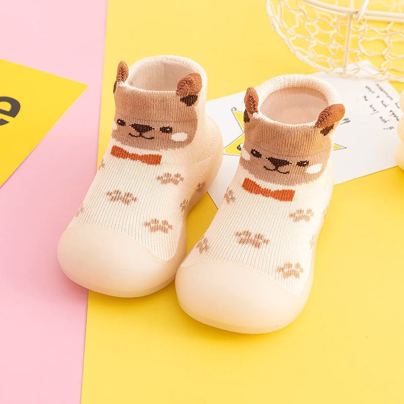 Chaussons chaussettes bébé | Chien