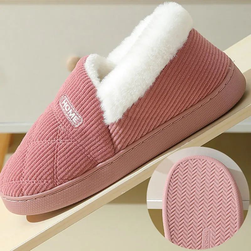 Chaussons charentaises | Mixte peluche