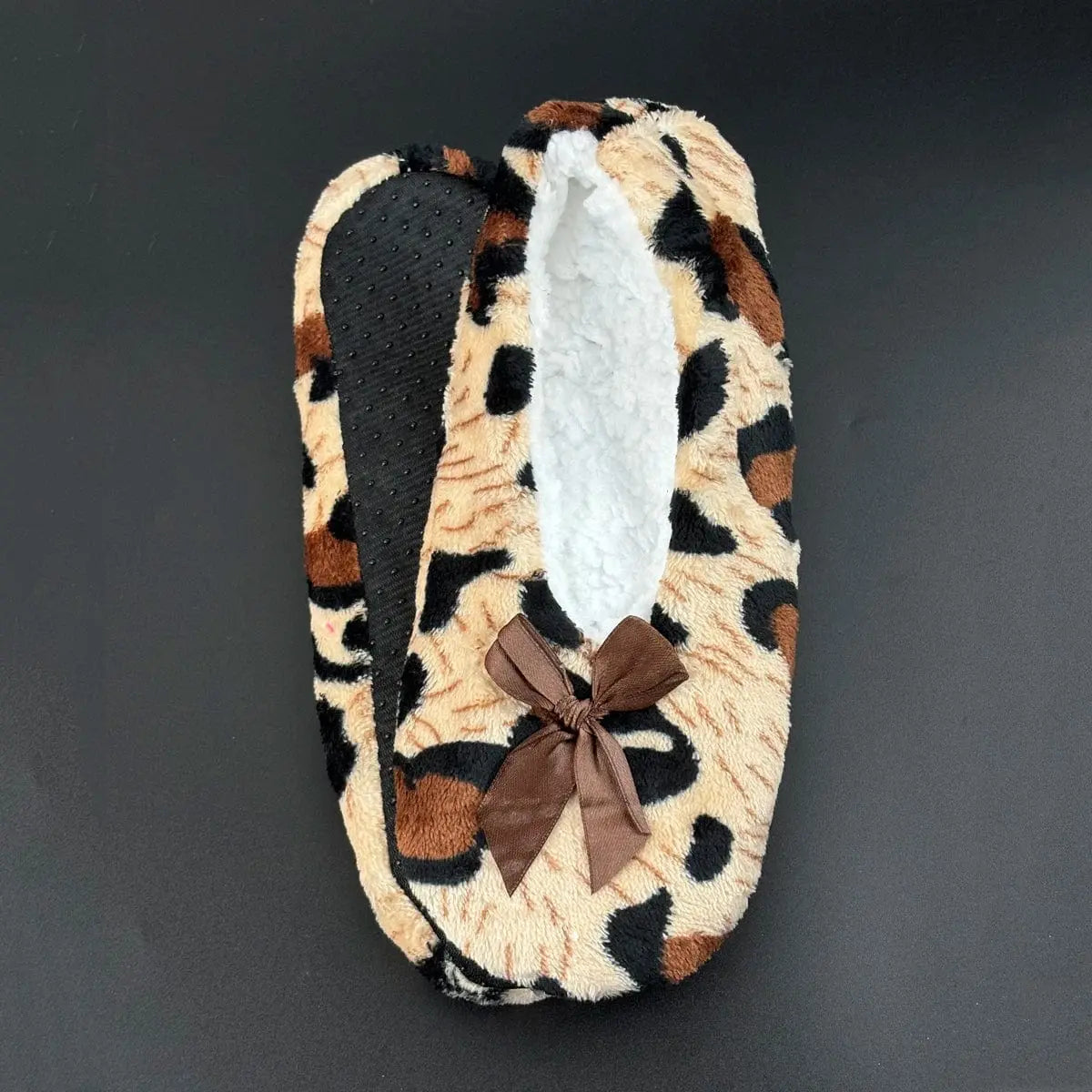 Chaussons femme | Léopard - Chaussly