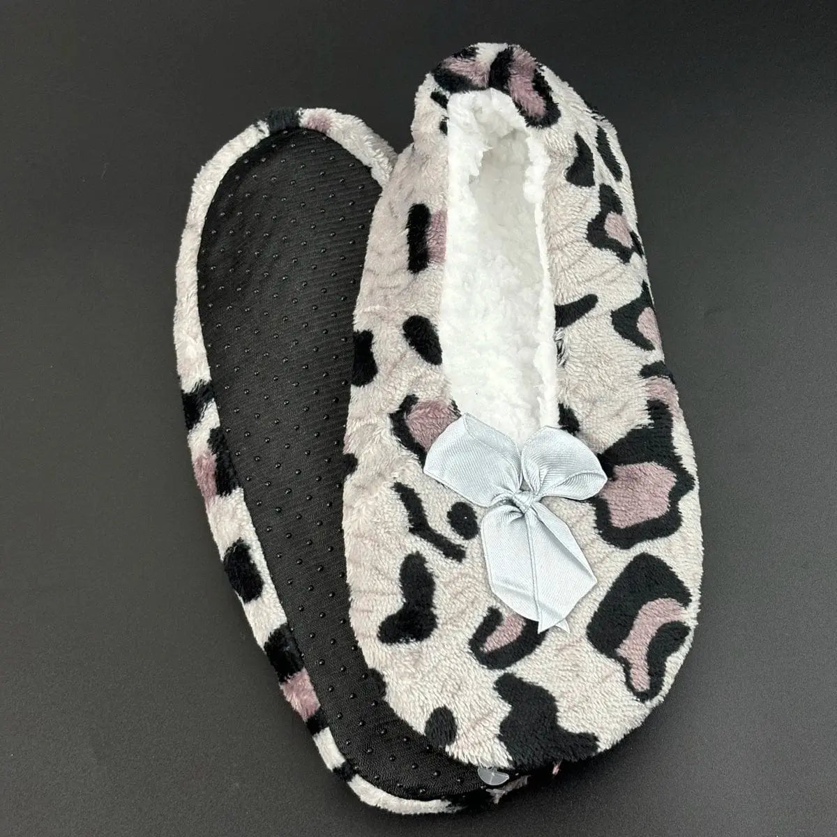 Chaussons femme | Léopard - Chaussly