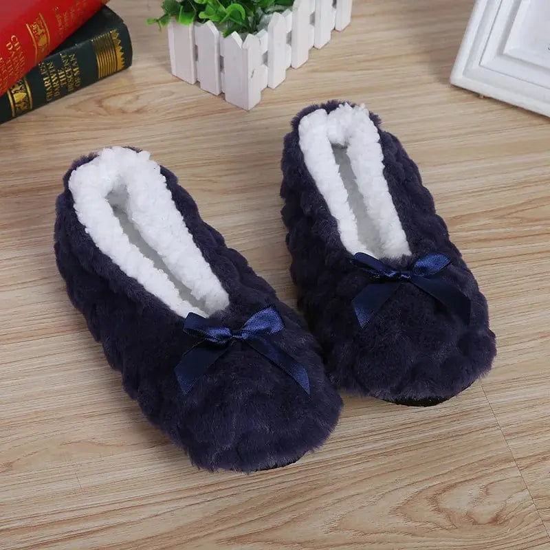 Chaussons femme à nœud - Chaussly