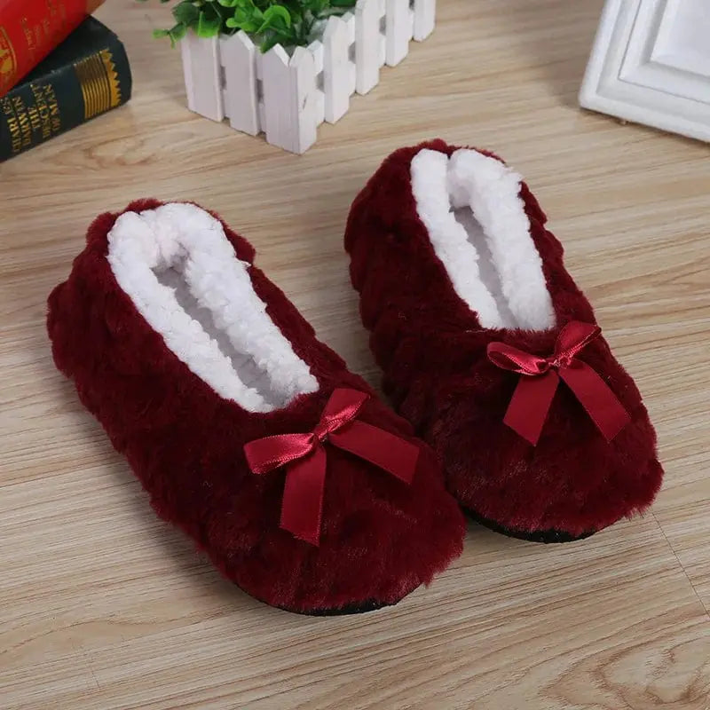 Chaussons femme à nœud - Chaussly