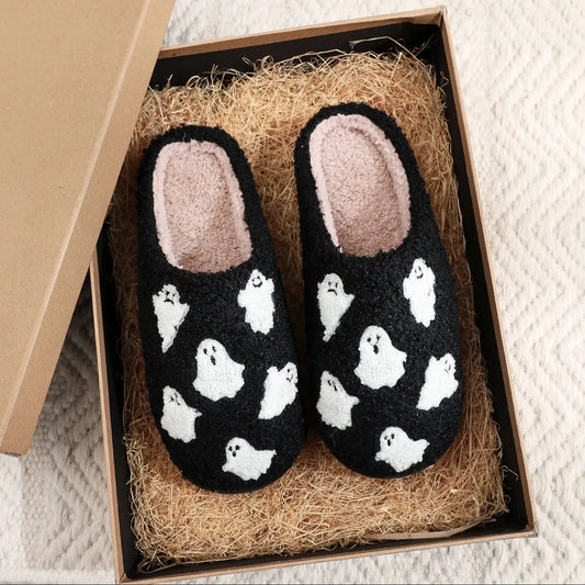 Chaussons Halloween | Fantome - Chaussly