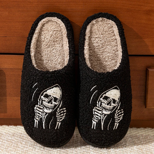 Chaussons Halloween | Happy Skeleton - Chaussly