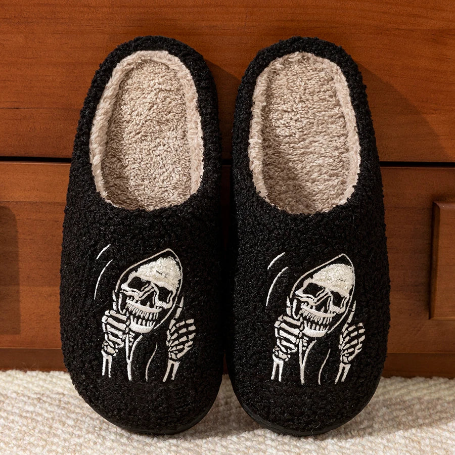 Chaussons Halloween | Happy Skeleton - Chaussly
