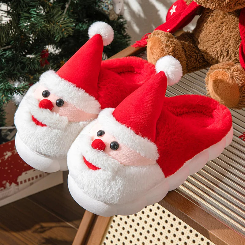 Chaussons Noël | Père Noël rouge - Chaussly