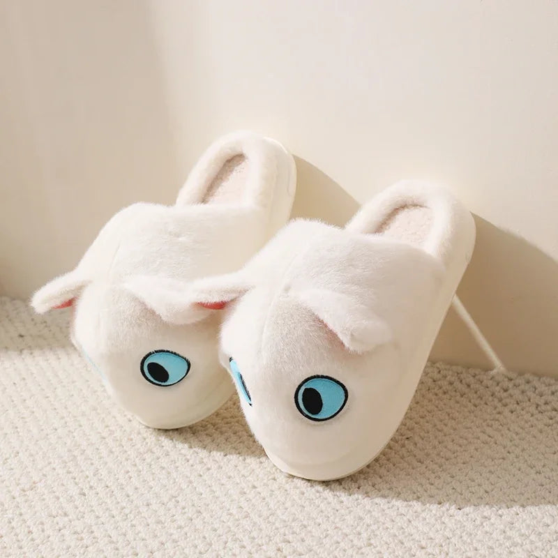 Chaussons rigolo spécial couple | Dragon femelle - Chaussly