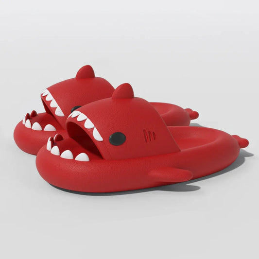 Claquettes mixtes antidérapantes | Requin rouge