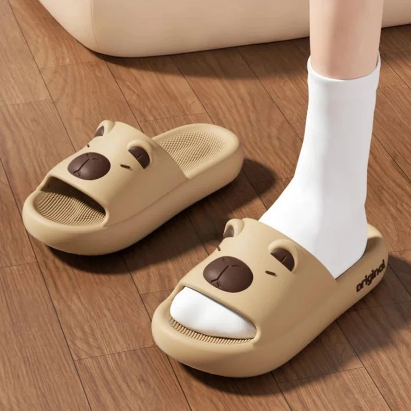 Claquettes animaux | Capybara café