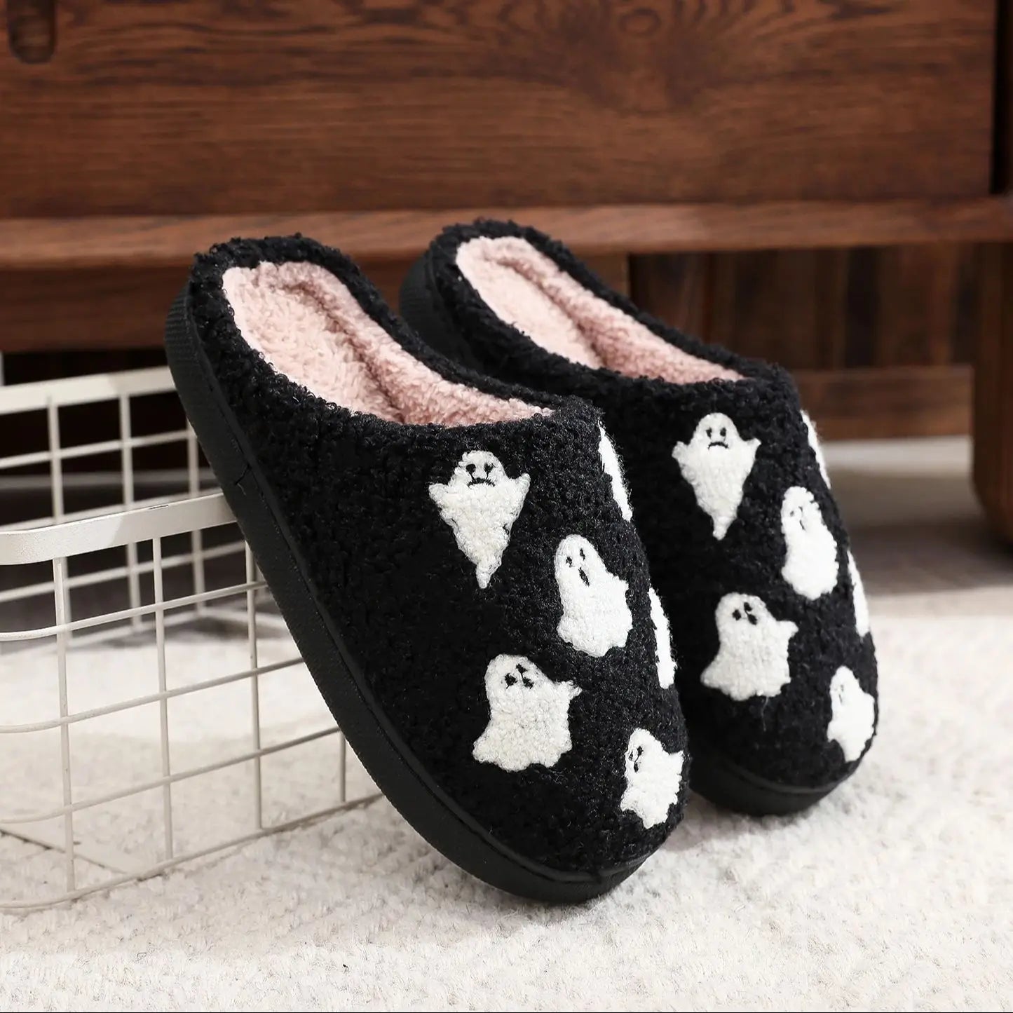 Chaussons Halloween | Fantome - Chaussly
