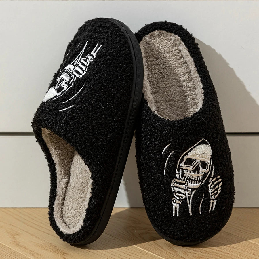 Chaussons Halloween | Happy Skeleton - Chaussly