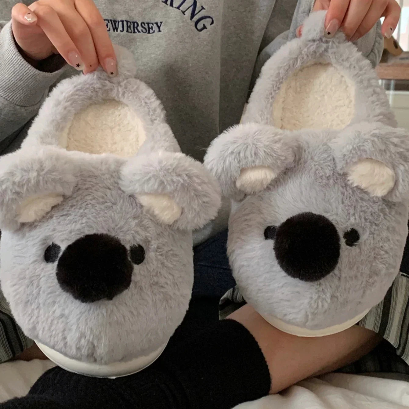 Chaussons animaux koala