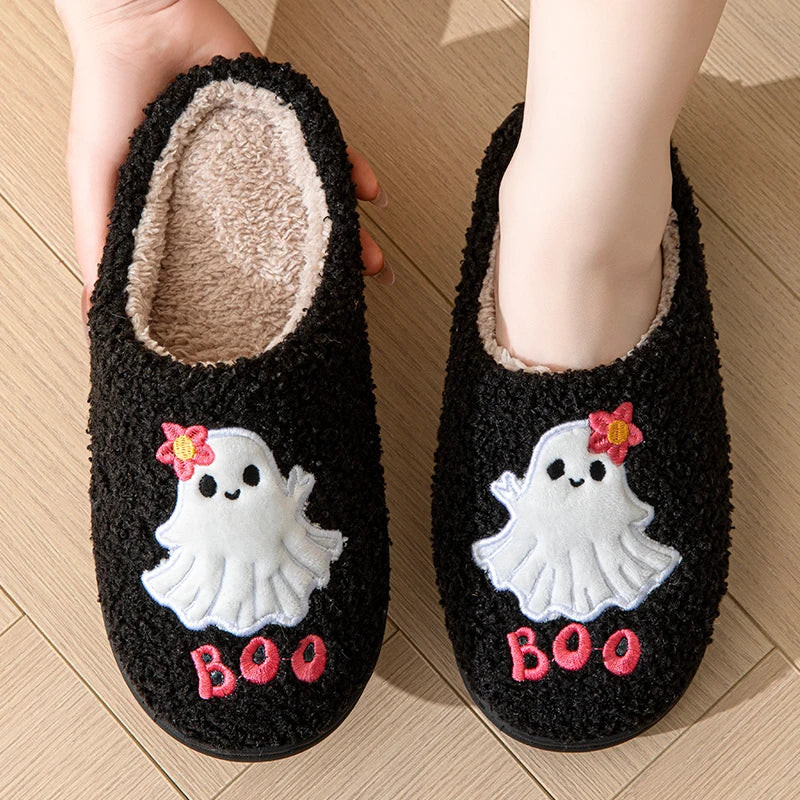 Chaussons Halloween | Fantôme Boo - Chaussly