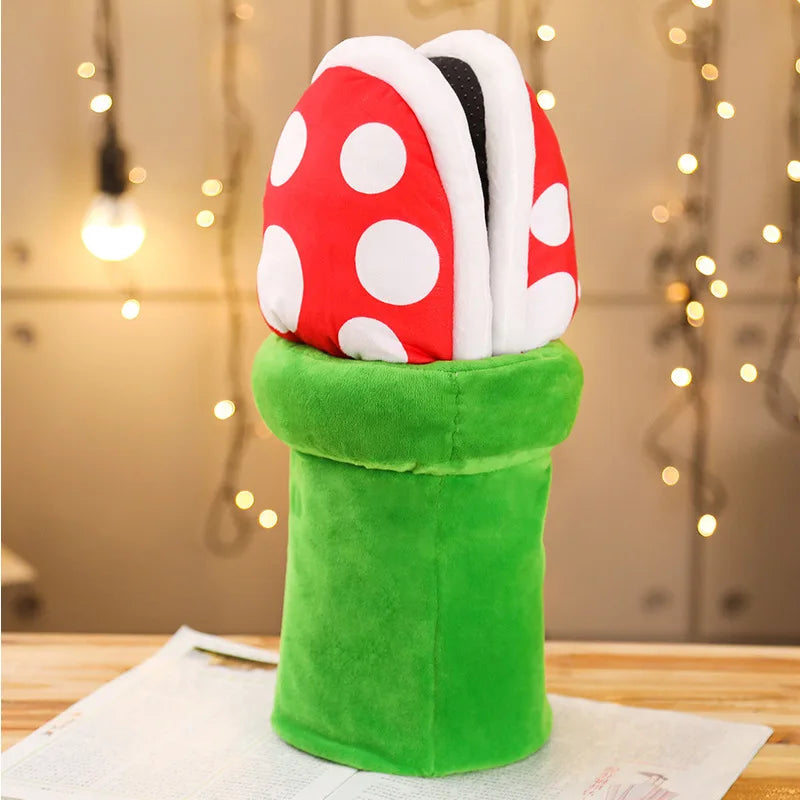 Chaussons rigolo animée | Champignon avec rangement