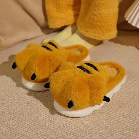 Chaussons animaux adultes | Patte de tigre