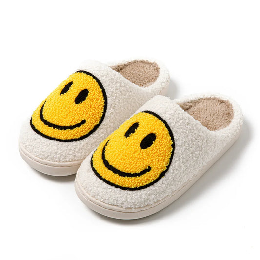 Chaussons emoji | Smiley jaune classique