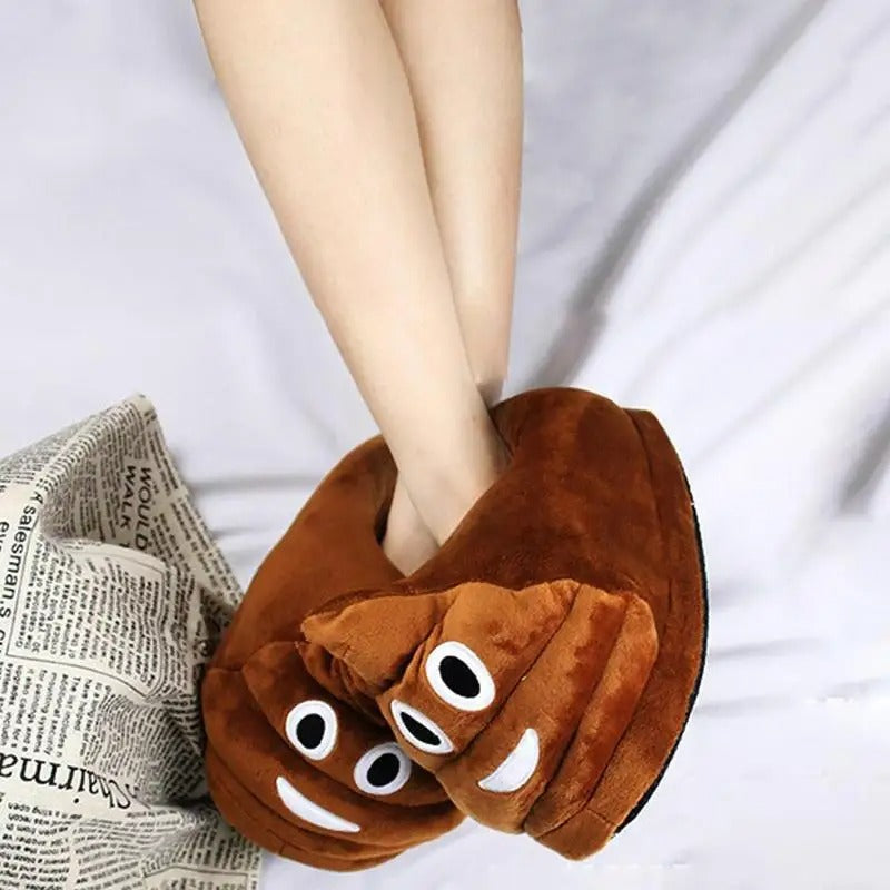 Chaussons emoji | Caca
